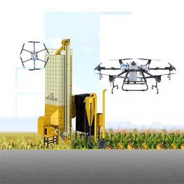 Máy Nông nghiệp, Máy sấy lúa-Nông nghiệp 4.0