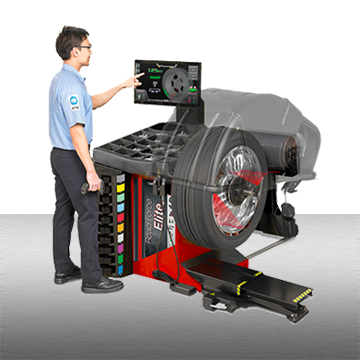 Máy cân bằng lốp xe con 